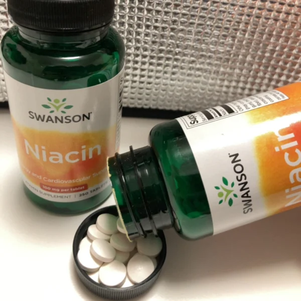 قرص نیاسین سوانسون (Swanson Niacin)